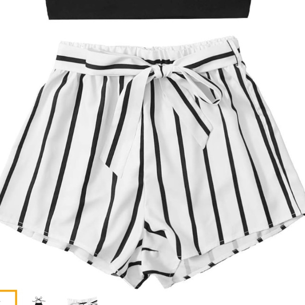 Black & White Women’s Shorts
